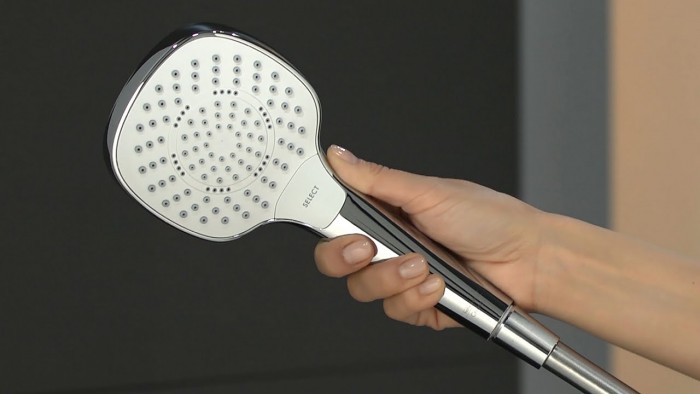 shower head size: 110 mm spray type: SoftRain, IntenseRain, Mass